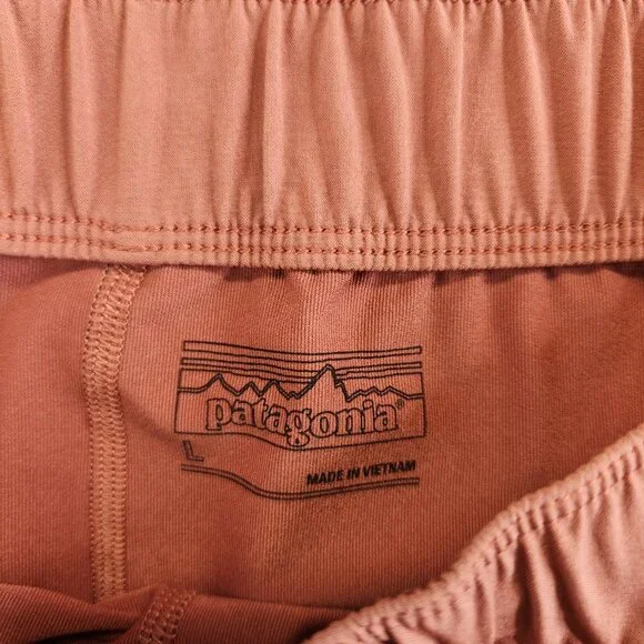 Patagonia Skort Womens L Pink Fleetwith Faux Wrap Commuting Work Travel Golf - Picture 9 of 13
